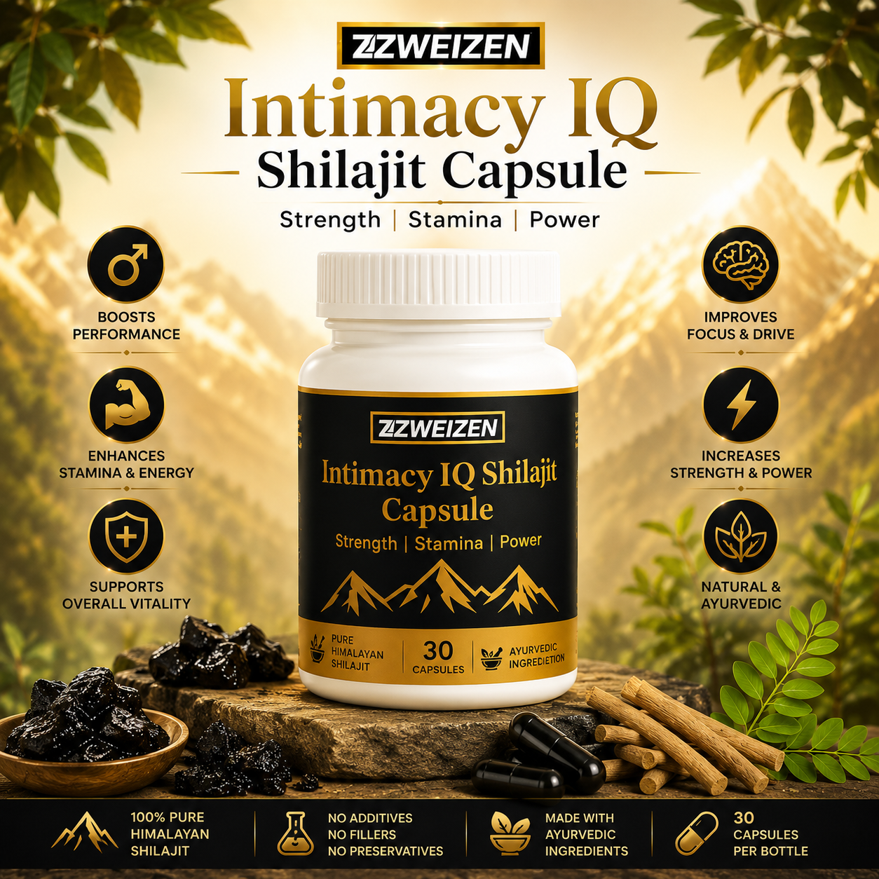 Intimacy IQ Shilajit Capsule