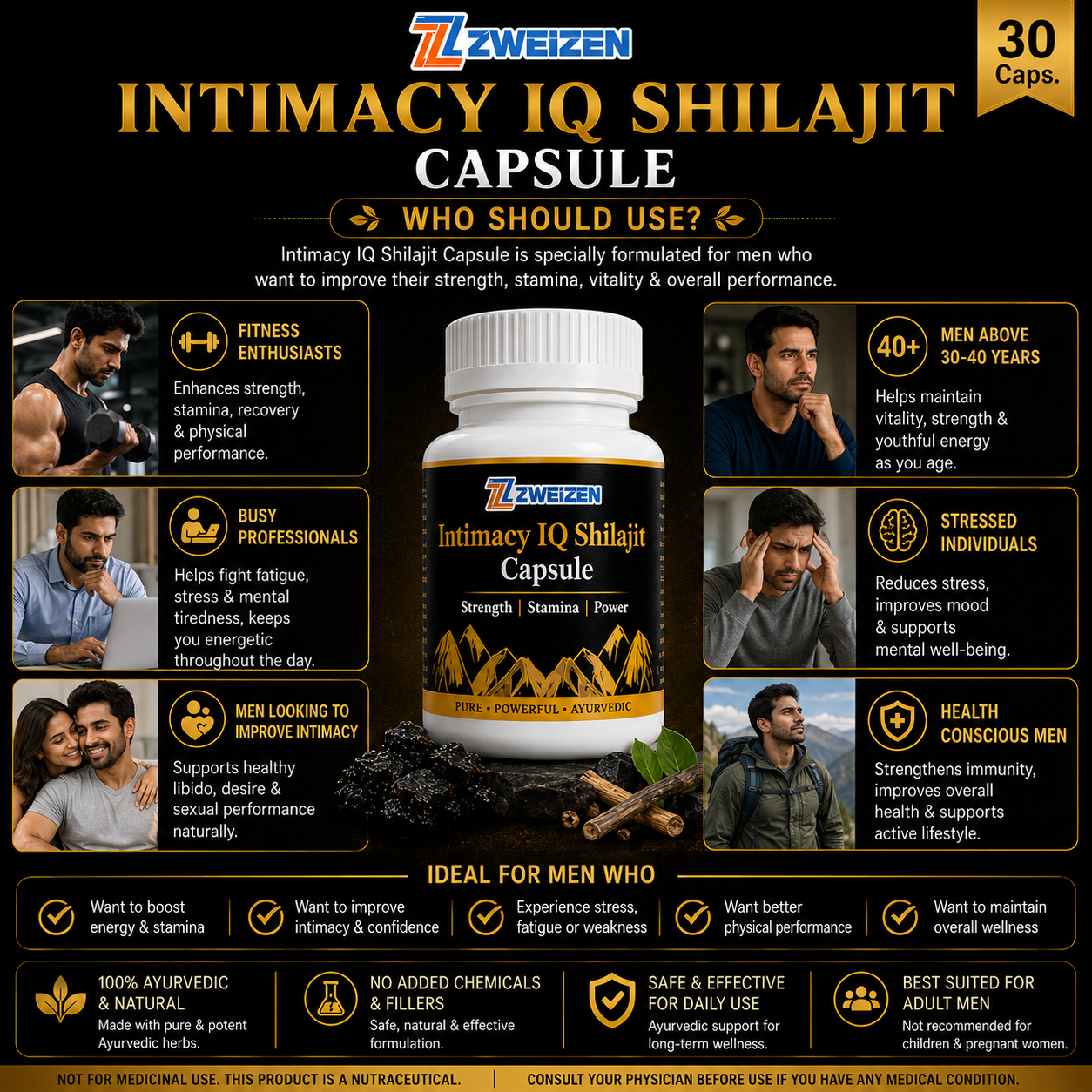 Intimacy IQ Shilajit Capsule